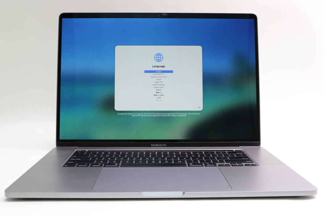 16" 2019, MacBook Pro, BTO, i9-9980HK, 32GB, 512GB SSD, AMD Radeon Pro 5500M