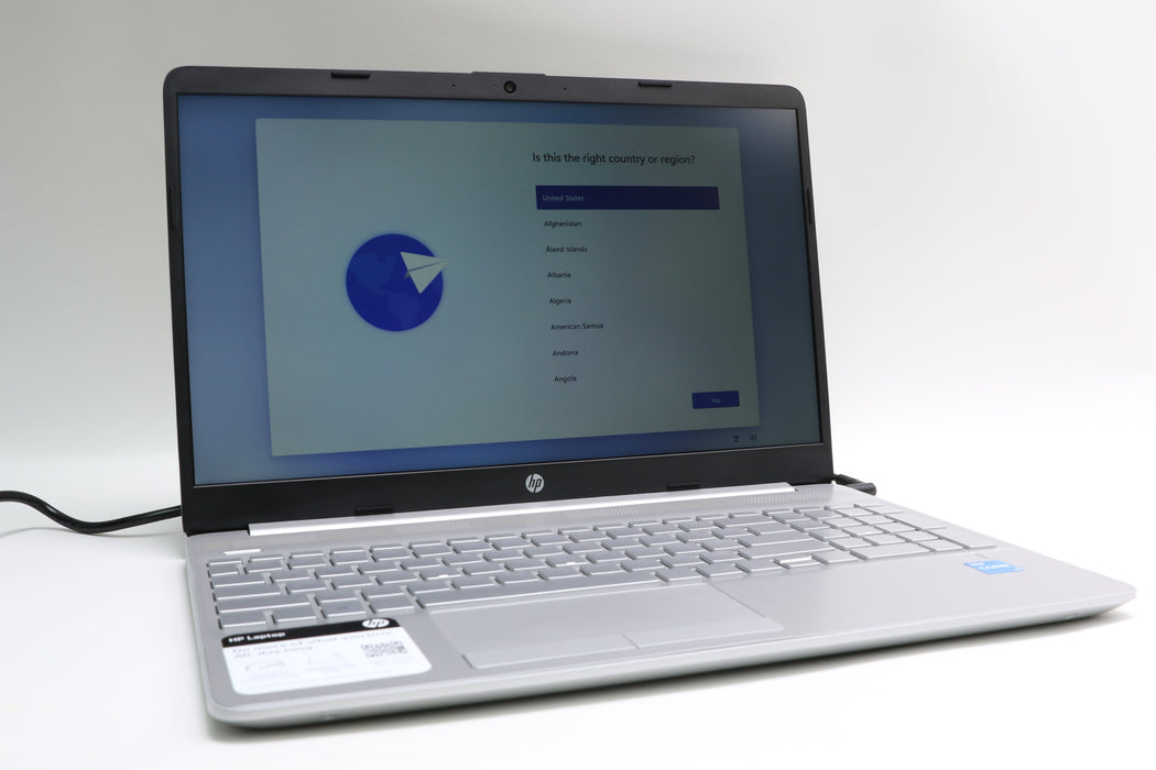 New Battery! 15.6" HP 15-dw3363st, i3-1125G4, 8GB, 256GB SSD