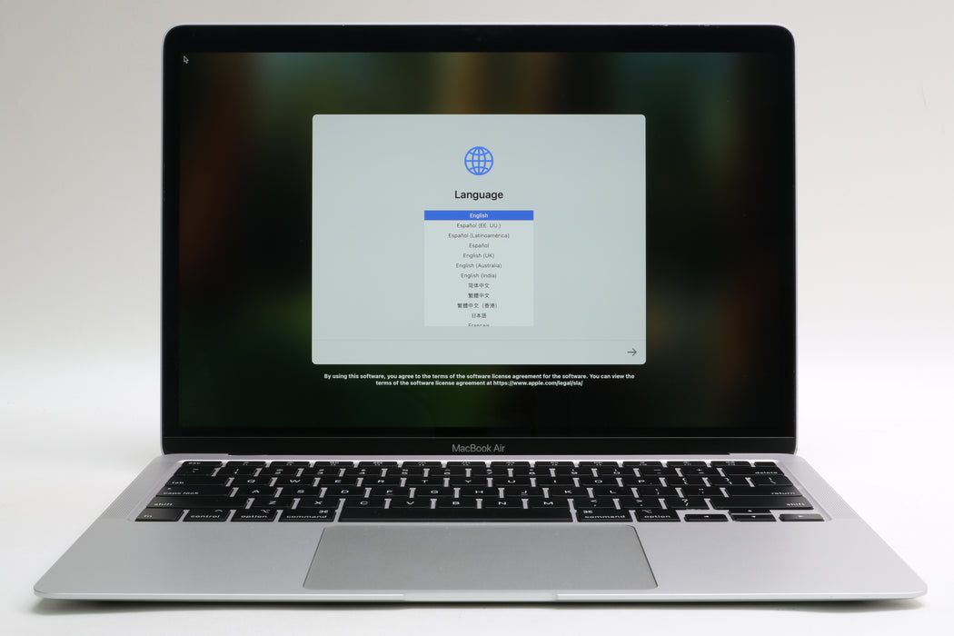 13" 2020, MacBook Air, MWTC2LL/A, i5-1030NG7, 8GB, 512GB SSD
