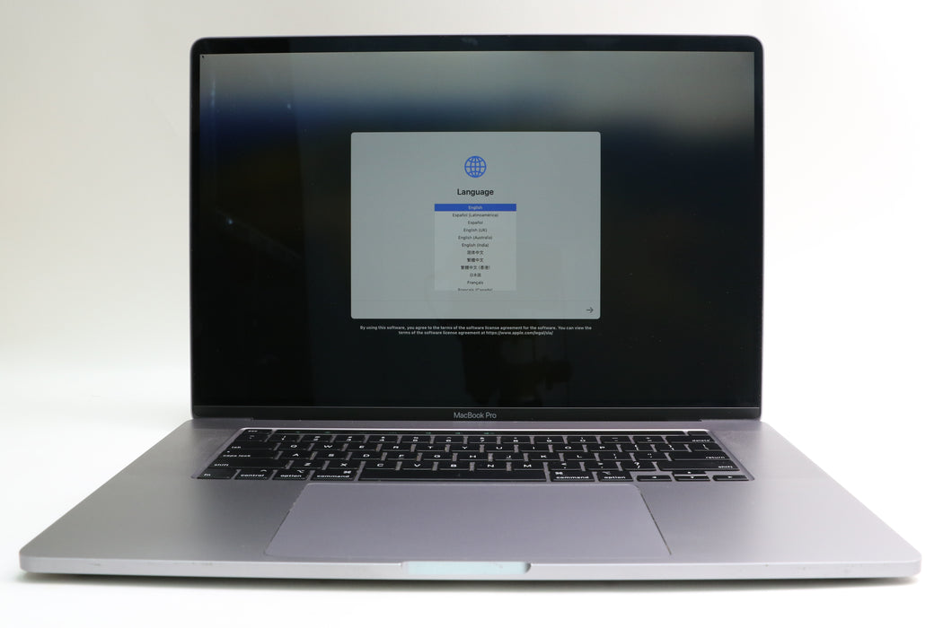 16" 2019, MacBook Pro, MVVJ2LL/A, Intel i7, 16GB, 512GB SSD, AMD Radeon Pro 530