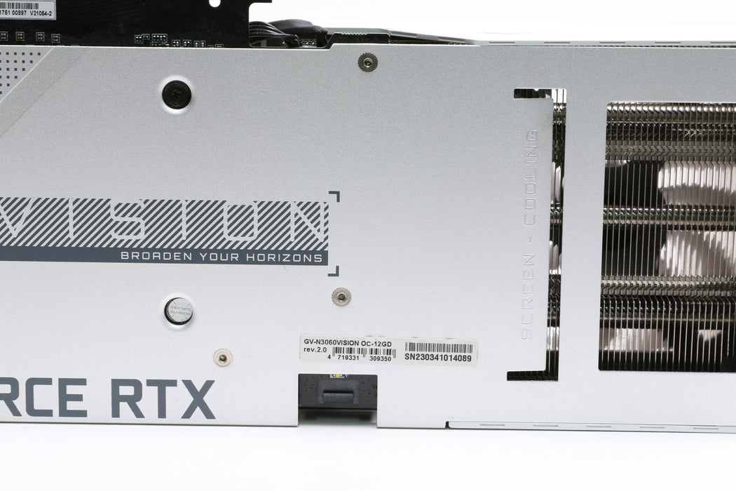 Gigabyte GeForce RTX 3060 VISION OC 12GB GDDR6 Graphics Card — photo 7 of 7