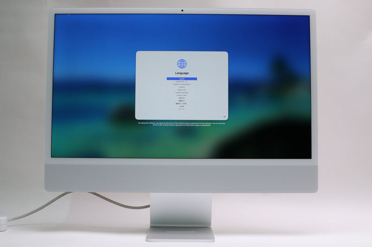 24" 2021, iMac, MGTF3LL/A, Apple M1, 8GB, 256GB SSD, 7C w/ Magic KB & Mouse
