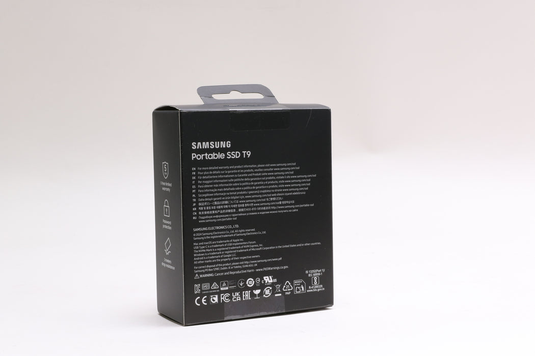 New! Samsung T9 4TB USB 3.2 Gen 2x2 Portable External SSD
