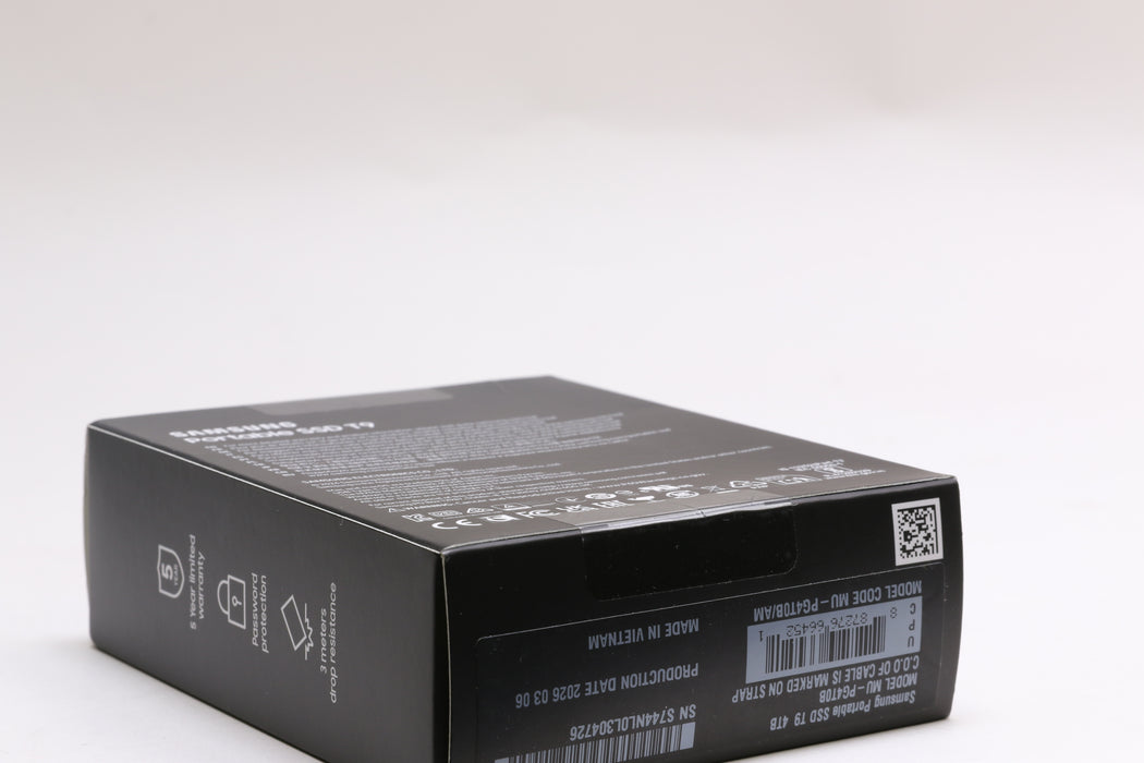 New! Samsung T9 4TB USB 3.2 Gen 2x2 Portable External SSD