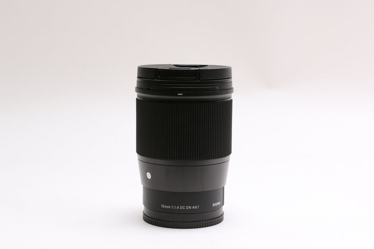 Sigma 16mm f/1.4 DC DN Contemporary Lens for Sony E Mount