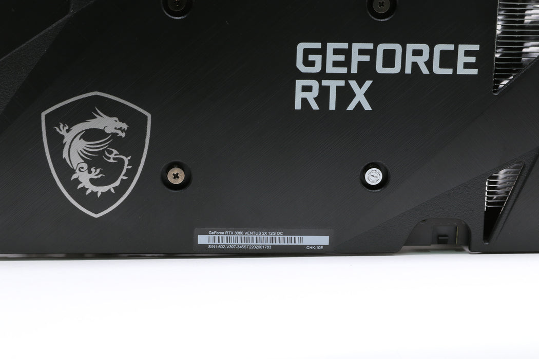 MSI GeForce RTX 3060 Ventus 2X OC 12GB GDDR6 Graphics Card