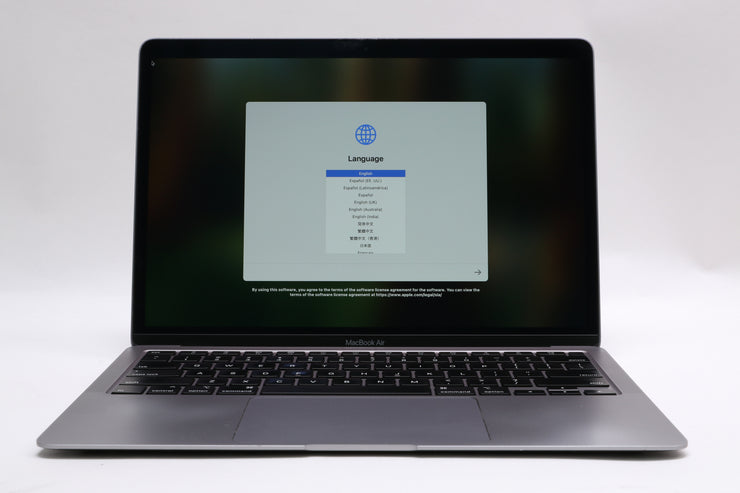 13" 2020, MacBook Air, MWTJ2LL/A, i3-1000NG4, 8GB, 256GB SSD