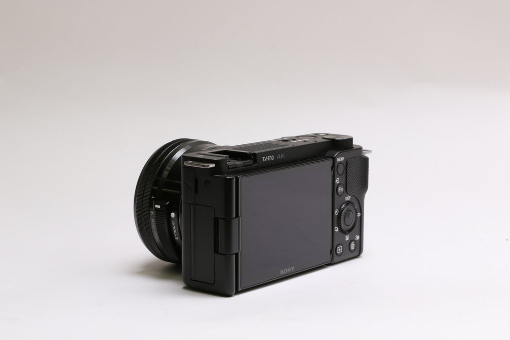 Sony ZV-E10 24.2MP Mirrorless Camera w/ Sony E PZ 16-50mm f/3.5-5.6 OSS Lens