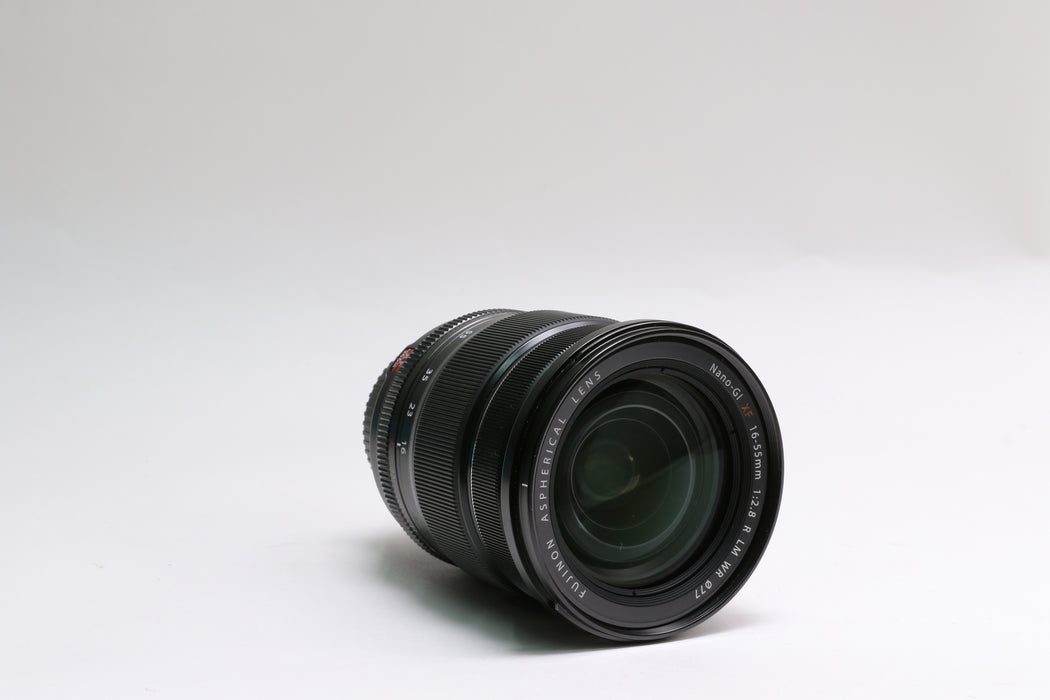 Fujinon XF 16-55mm f/2.8 R LM WR Lens w/ Lens Hood!