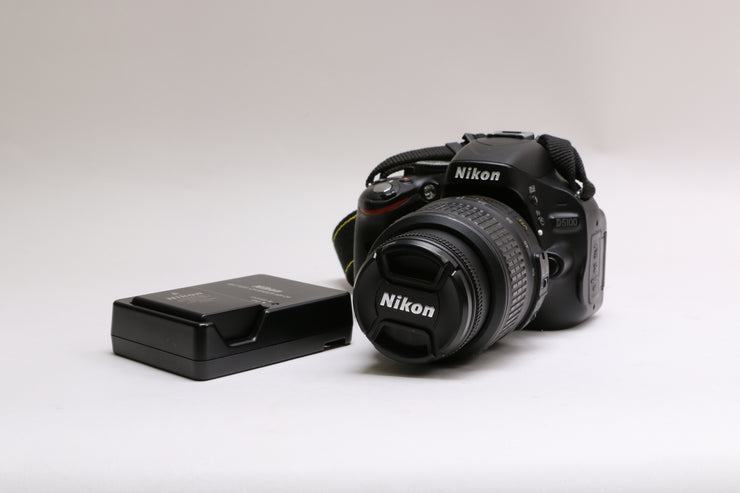 Nikon D5100 16.2MP Digital SLR Camera w/ Nikon AF-S 18-55mm f/3.5-5.6G