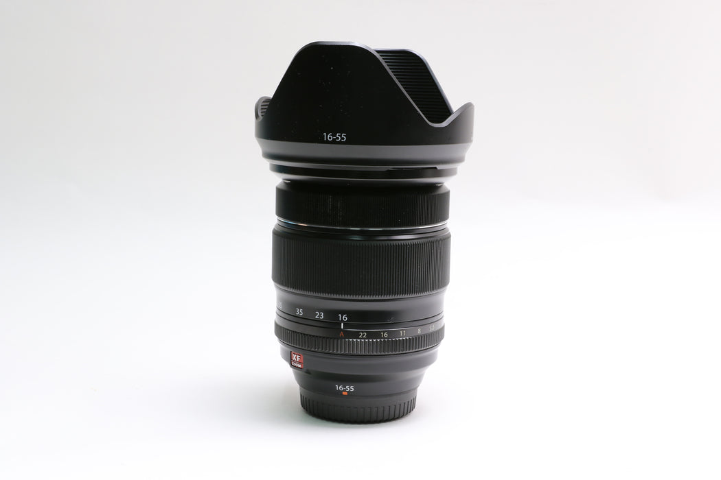Fujinon XF 16-55mm f/2.8 R LM WR Lens w/ Lens Hood!