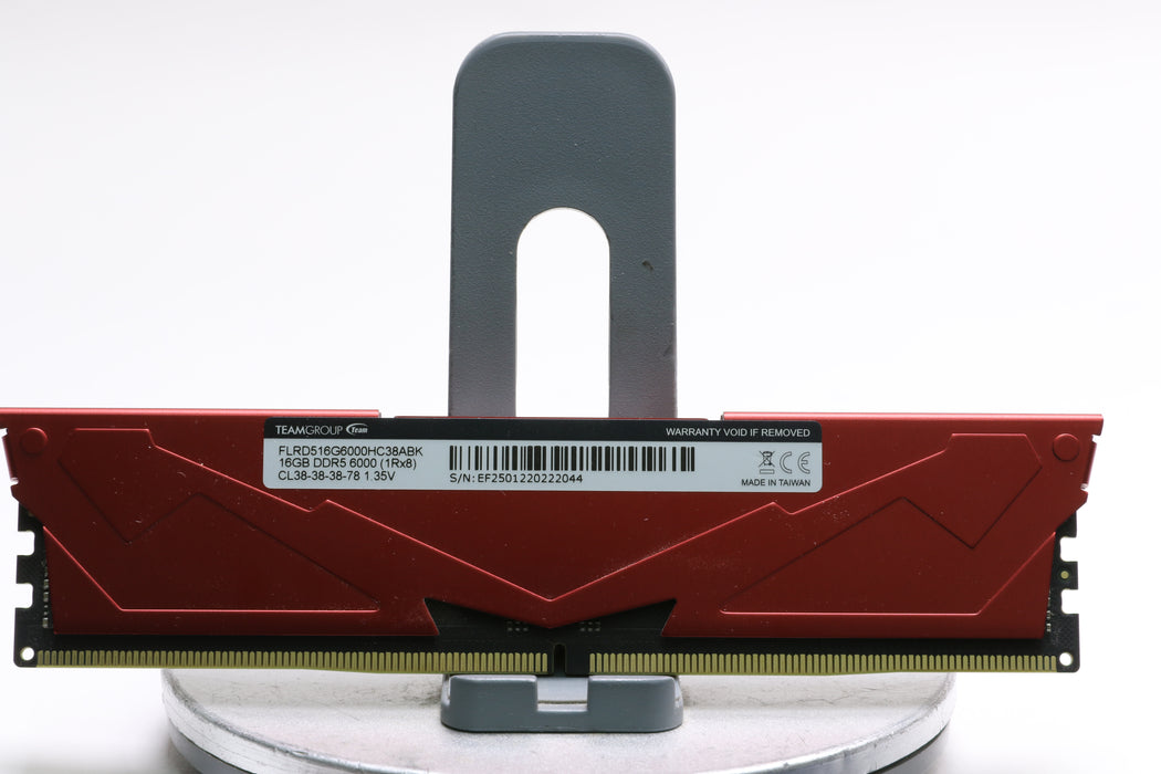 TEAMGROUP T-Force Vulcan 16GB DDR5 6000MHz DIMM Memory