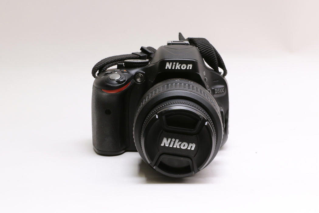 Nikon D5100 16.2MP Digital SLR Camera w/ Nikon AF-S 18-55mm f/3.5-5.6G