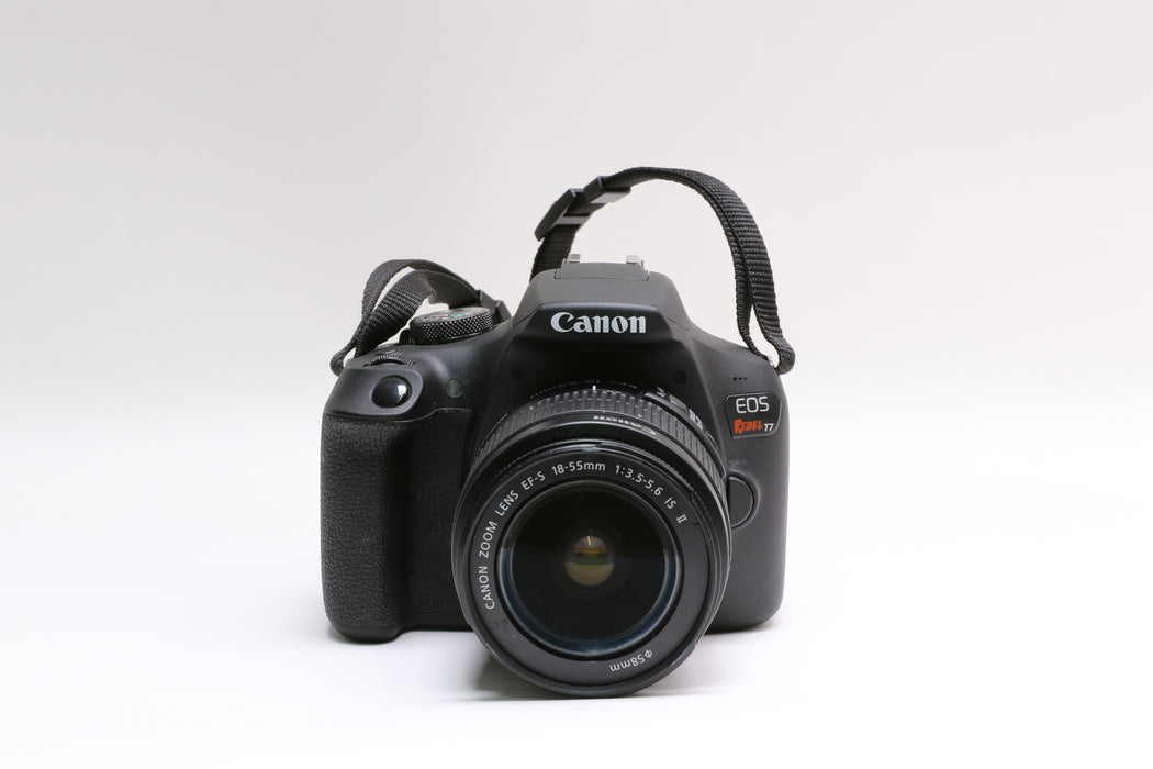 Canon EOS Rebel T7 24.1MP DSLR Camera w/ EF-S 18-55mm Lens, 800 Shutter Count!