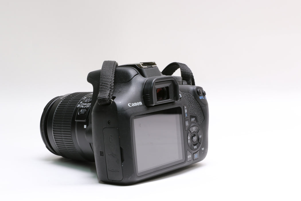 Canon EOS Rebel T7 24.1MP DSLR Camera w/ EF-S 18-55mm Lens, 800 Shutter Count!
