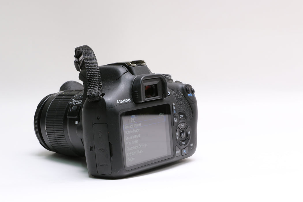 Canon EOS Rebel T7 24.1MP DSLR Camera w/ EF-S 18-55mm Lens, 800 Shutter Count!