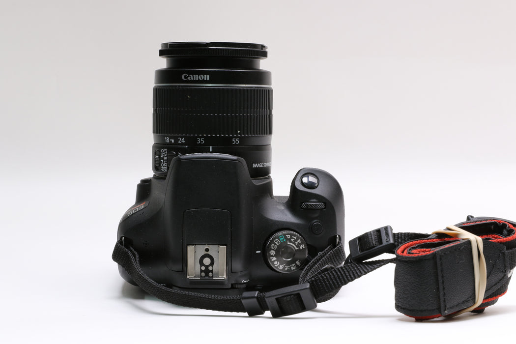 Canon EOS Rebel T7 24.1MP DSLR Camera w/ EF-S 18-55mm Lens, 800 Shutter Count!