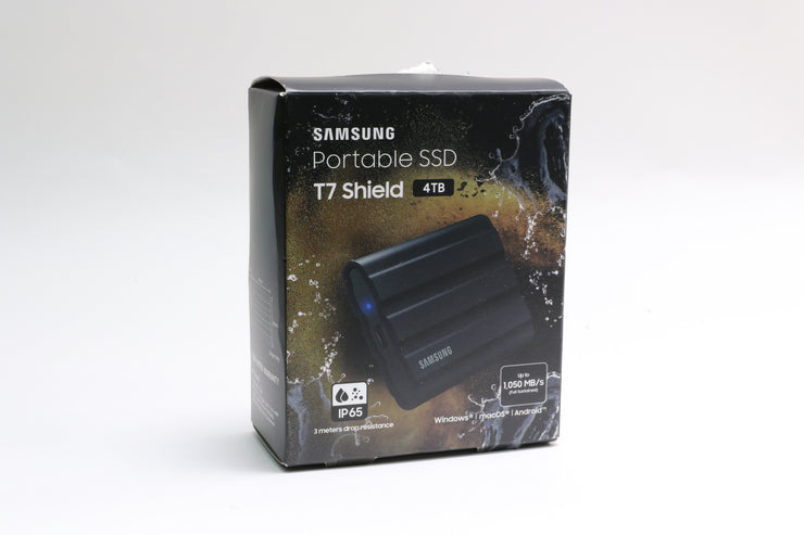 Samsung Portable SSD T7 Shield 4TB USB 3.2 Gen 2 Type-C Portable External