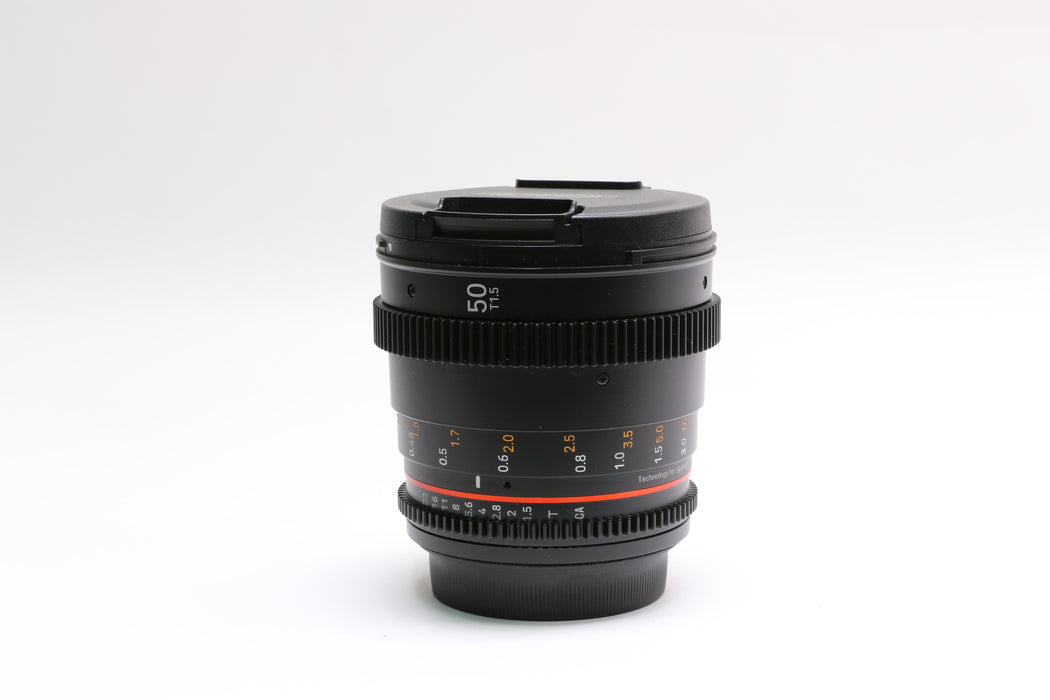 ROKINON Cine DSX 50mm T1.5 Lens for Canon EF