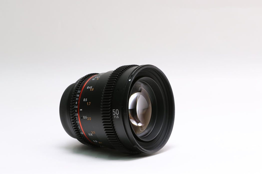 ROKINON Cine DSX 50mm T1.5 Lens for Canon EF