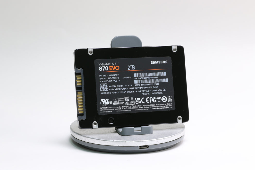 Samsung 870 EVO 2TB SATA III 2.5-in SSD, 99% Health!