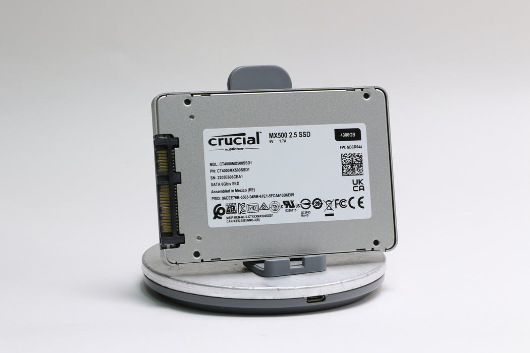 Crucial MX500 4TB SATA III 2.5-in SSD, 100% Health!