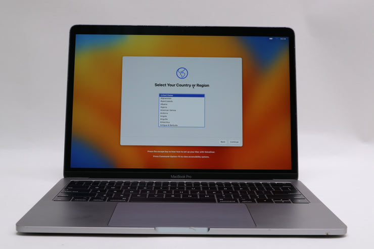 13" 2017, MacBook Pro, MPXT2LL/A, i5-7360U, 8GB, 256GB SSD