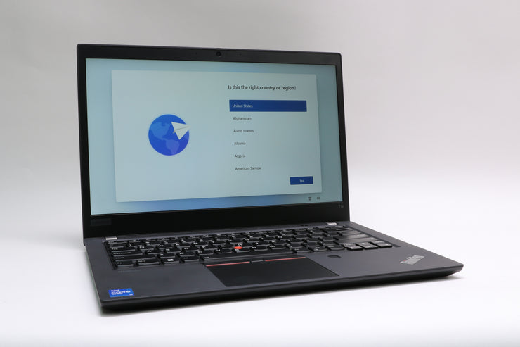14" Lenovo ThinkPad T14 Gen 2i, i7-1185G7, 48GB, 512GB SSD, Touchscreen