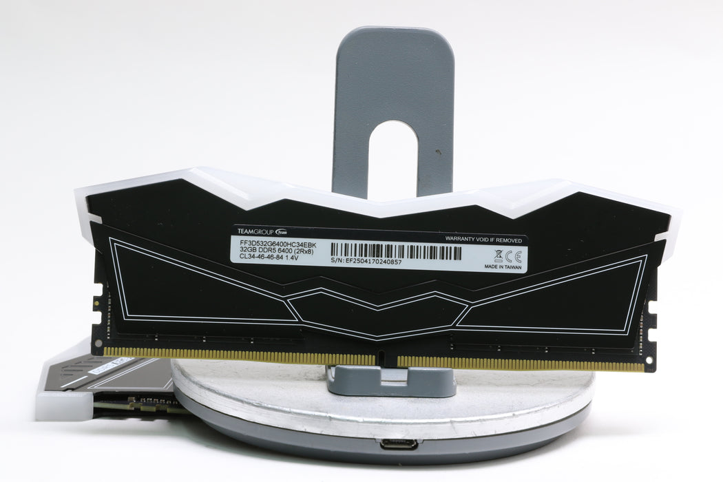 TEAMGROUP T-FORCE DELTA RGB 64GB (2x32GB) DDR5 6400MHz DIMM Memory