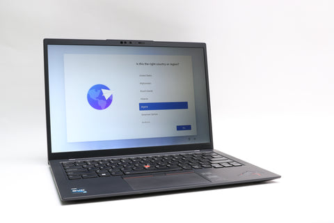 14" Lenovo ThinkPad X1 Carbon Gen 11, i7-1355U, 16GB, 256GB SSD, Touchscreen