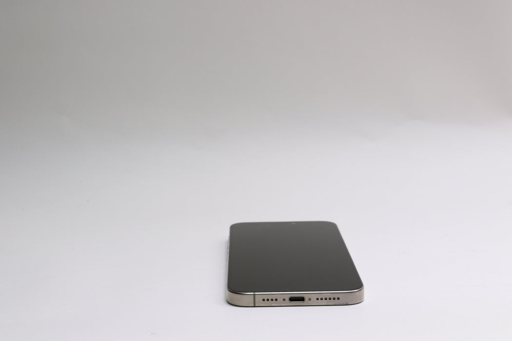 Apple iPhone 15 Pro Max, 1TB, Unlocked, Natural Titanium, NU6H3LL/A