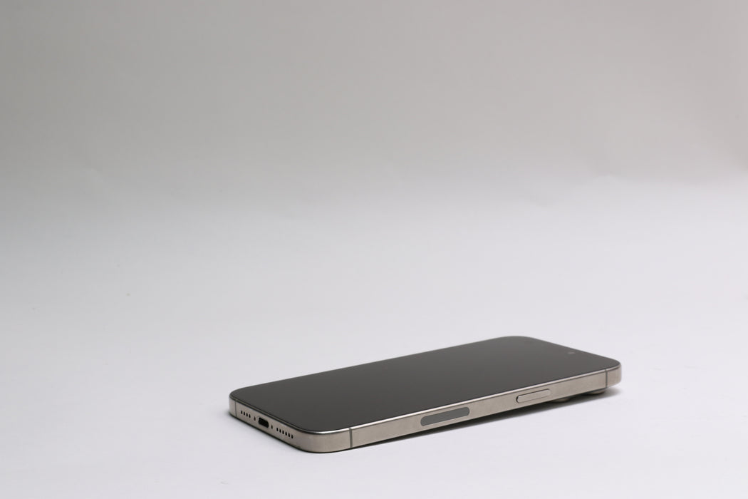 Apple iPhone 15 Pro Max, 1TB, Unlocked, Natural Titanium, NU6H3LL/A