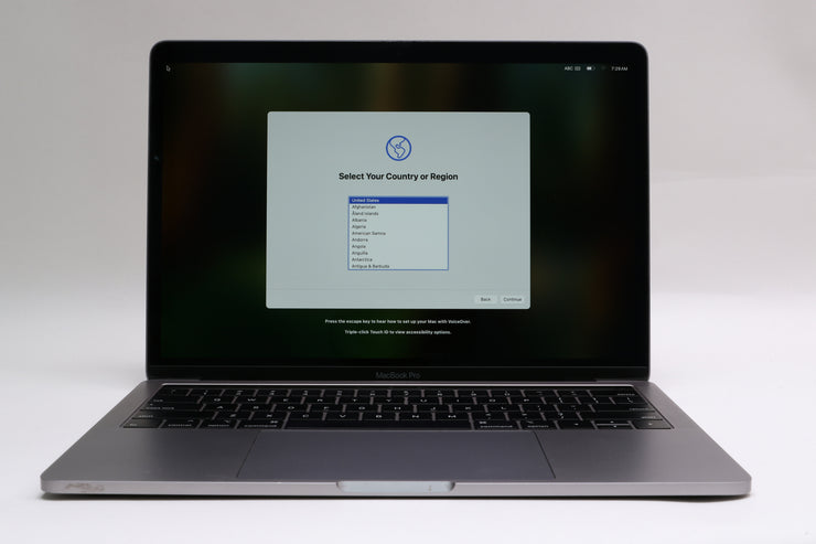13" 2019, MacBook Pro, MUHP2LL/A, i5-8257U, 8GB, 256GB SSD