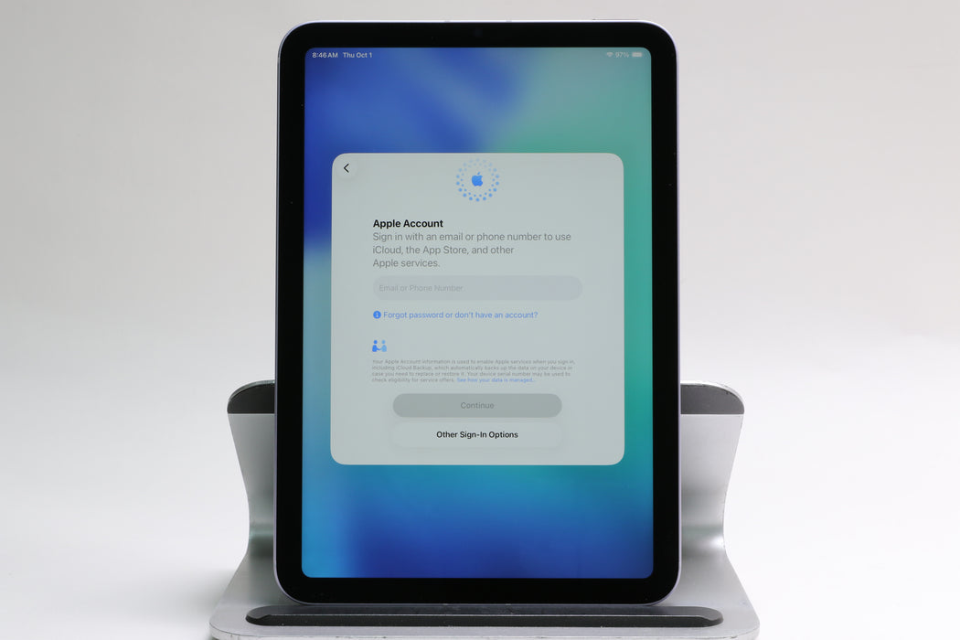 8.3" Apple iPad mini A17 Pro, 128GB, Unlocked, Purple, MXPR3LL/A