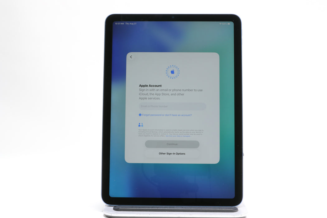 10.9" Apple iPad Air M1, 5th Gen, 64GB, Wi-Fi Only, Blue, MM9E3ZP/A w/ KB!