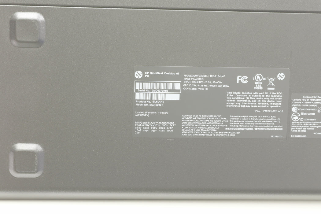 HP OmniDesk Desktop M03-0xxx, Ultra 7 265, 32GB, 1TB SSD