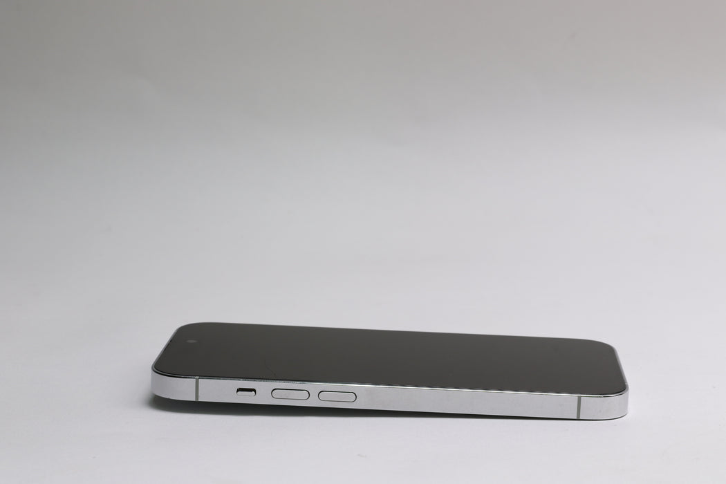 Apple iPhone 14 Pro, 256GB, Unlocked, Silver, MQ0X3LL/A