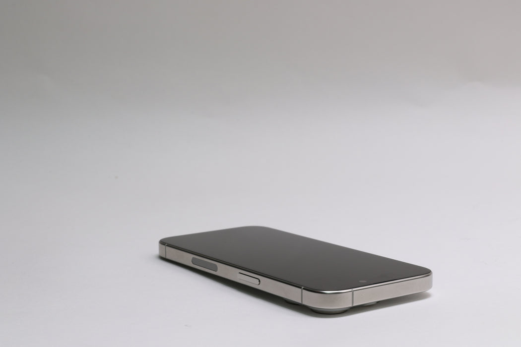 Apple iPhone 15 Pro, 256GB, Unlocked, White Titanium, MTQT3LL/A