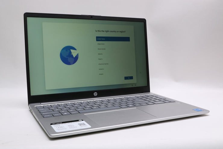 15.6" HP 15-FD0133WM Laptop, i3-N305, 8GB, 256GB SSD, 100% Battery