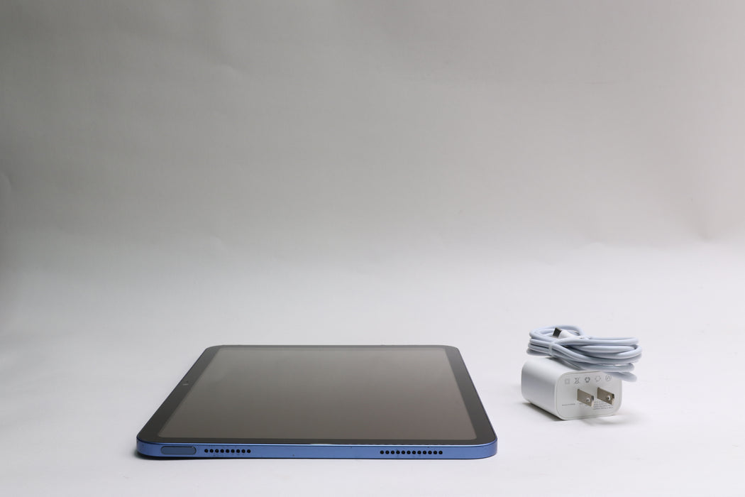 10.9" Apple iPad 10th Gen, 64GB, Wi-Fi Only, Blue, MPQ13LL/A