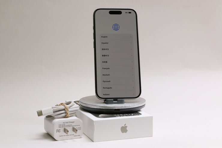 Apple iPhone 15 Pro, 128GB, Unlocked, Natural Titanium, MTQP3LL/A