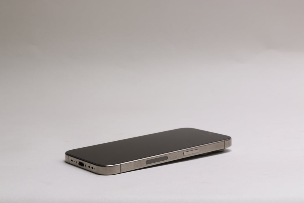 Apple iPhone 15 Pro, 128GB, Unlocked, Natural Titanium, MTQP3LL/A
