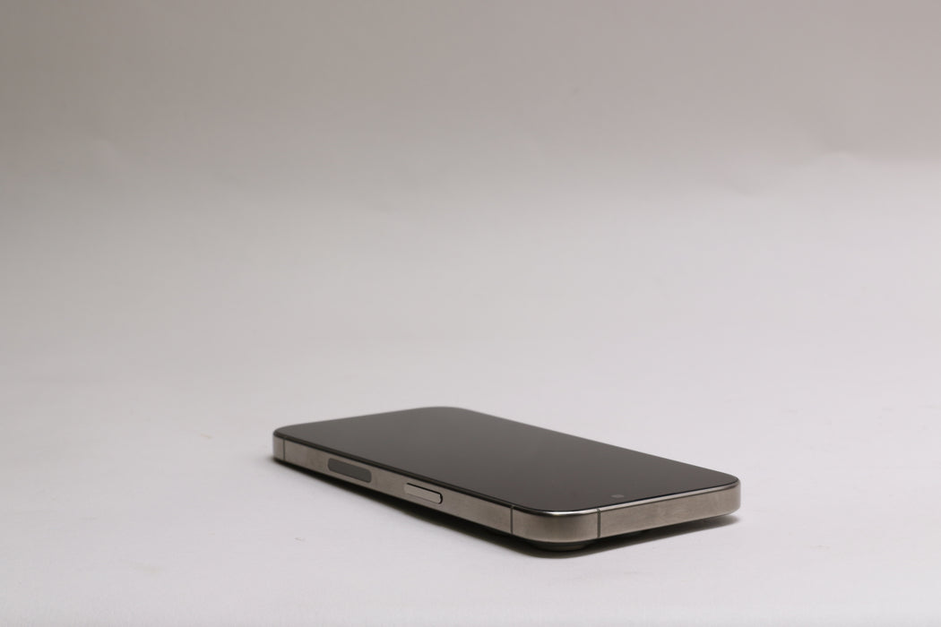 Apple iPhone 15 Pro, 128GB, Unlocked, Natural Titanium, MTQP3LL/A
