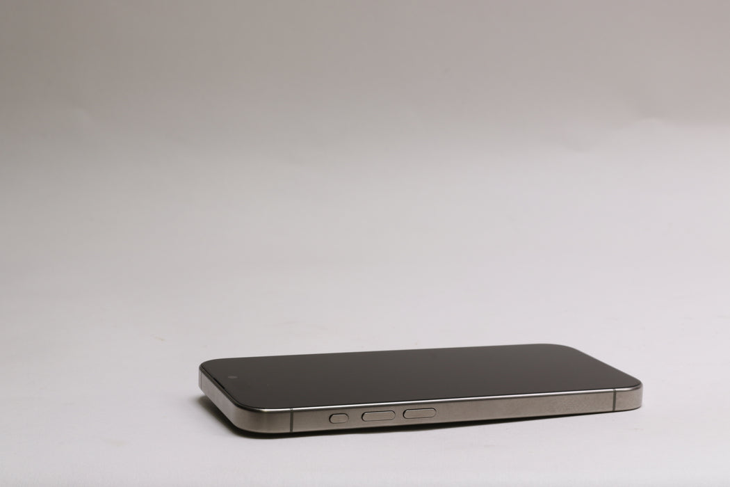 Apple iPhone 15 Pro, 128GB, Unlocked, Natural Titanium, MTQP3LL/A