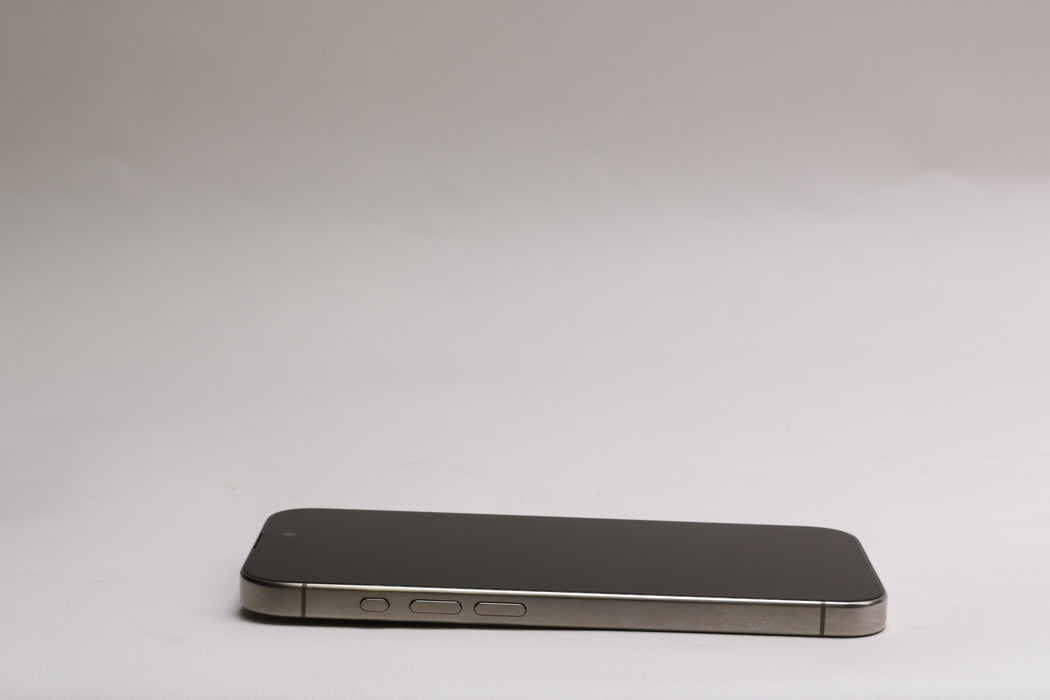 Apple iPhone 15 Pro, 128GB, Unlocked, Natural Titanium, MTQP3LL/A