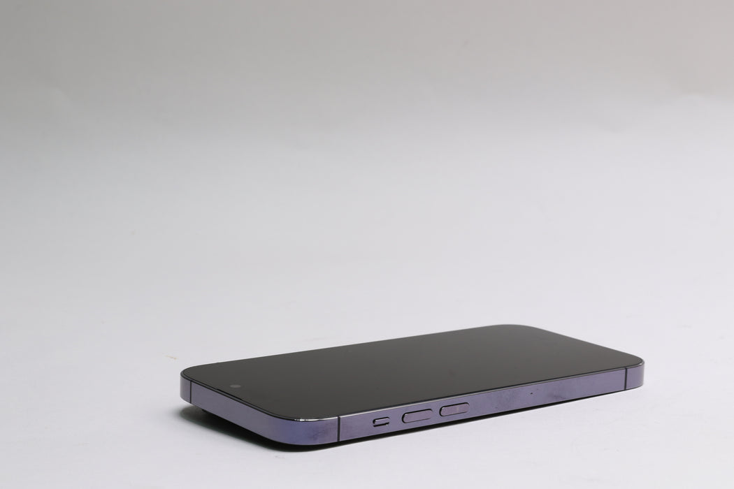 Apple iPhone 14 Pro, 128GB, Unlocked, Deep Purple, MQ0E3LL/A