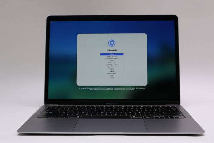 13" 2020, MacBook Air, MGN63LL/A, Apple M1, 8GB, 256GB SSD, 7C