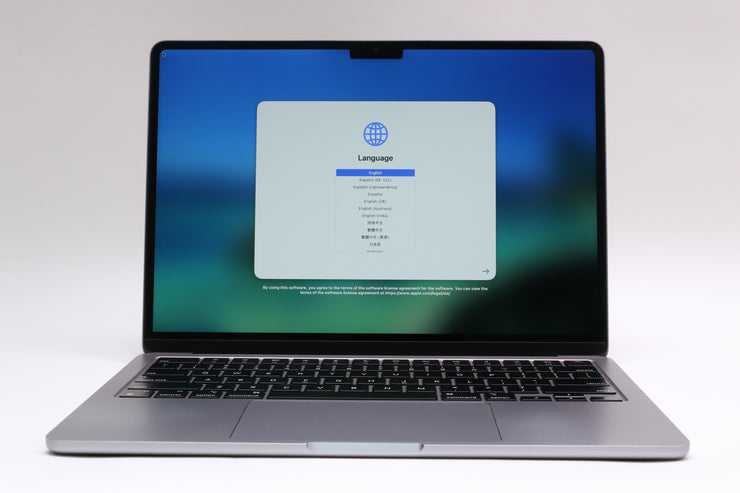13" 2022, MacBook Air, MLXW3LL/A, Apple M2, 8GB, 256GB SSD, 8C