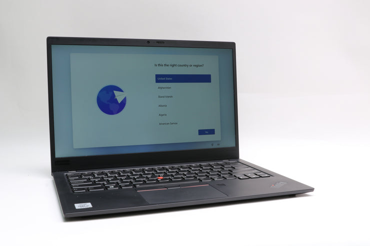 14" Lenovo ThinkPad X1 Carbon Gen 8, i5-10210U, 8GB, 256GB SSD