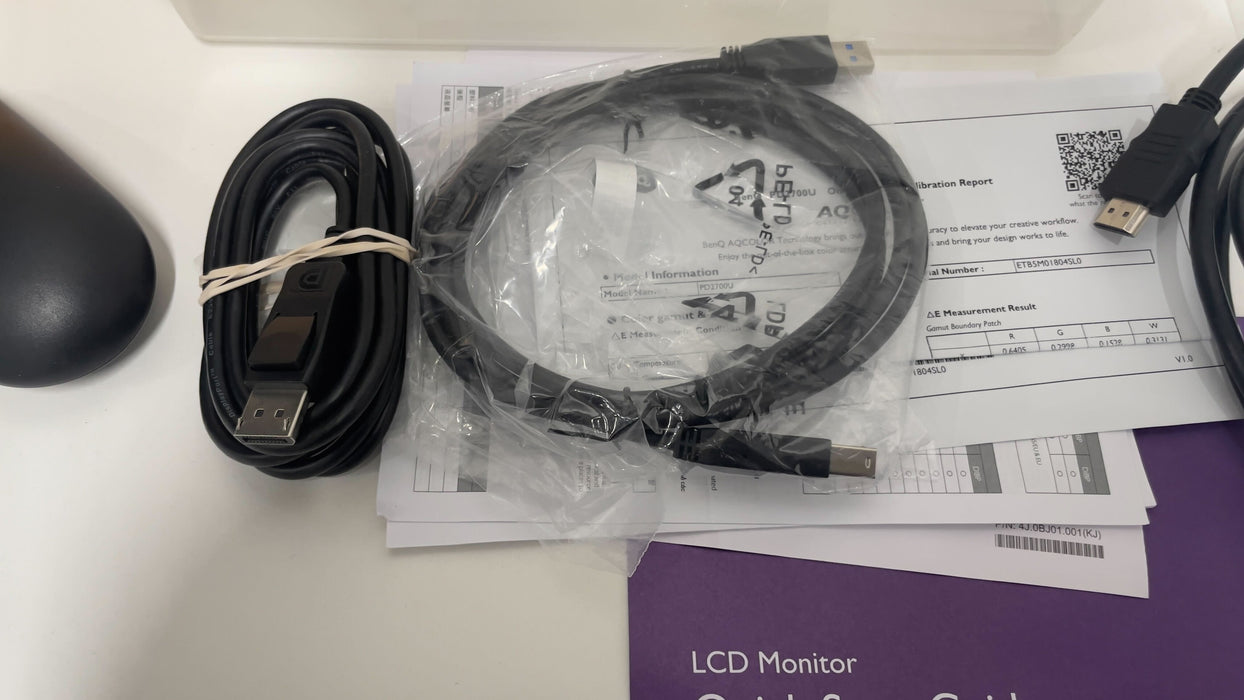 BenQ PD2700U, 27", 4K, UHD, sRGB, Designer Monitor